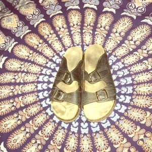 Birkenstock type sandal